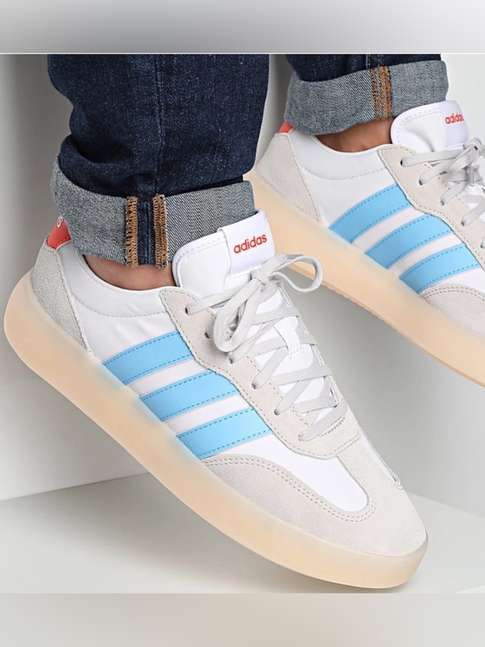 Adidas Barreda Decode Mens Athletic Shoes White Sneakers Footwear JR3516 New